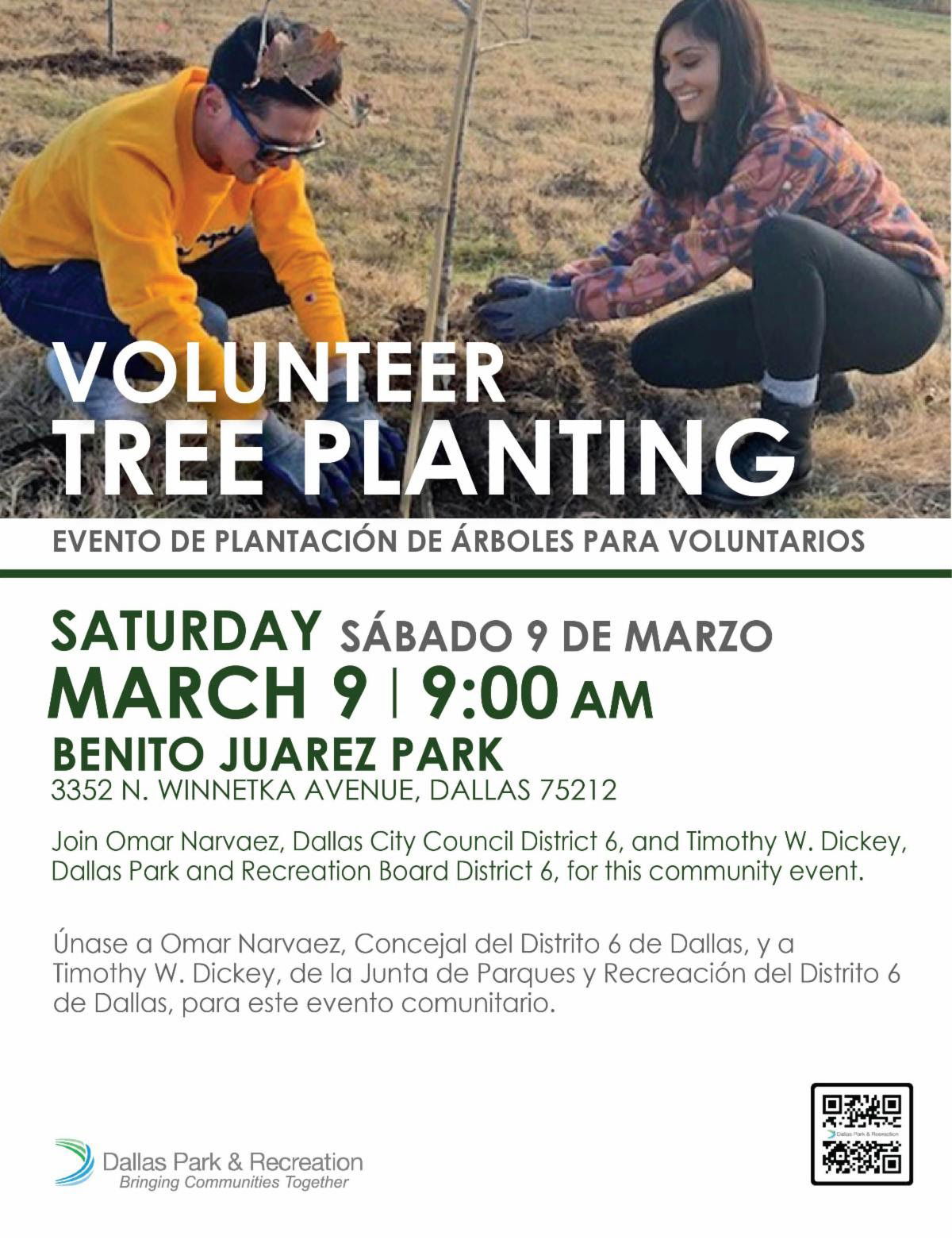 Branching Out Tree Planting Event Dallas Free Press