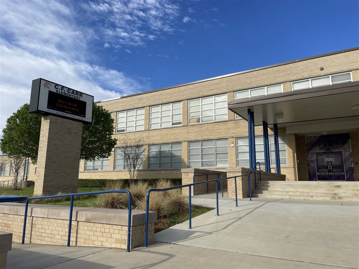 C.F. Carr Elementary received funding through Dallas ISD's 2015 and 2020 bond programs.
