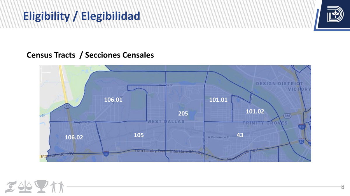 Reparaciones gratuitas para el hogar más una congelación de impuestos disponible para cientos en West Dallas