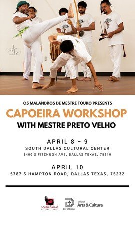 Capoeira Workshop with Mestre Preto Velho
