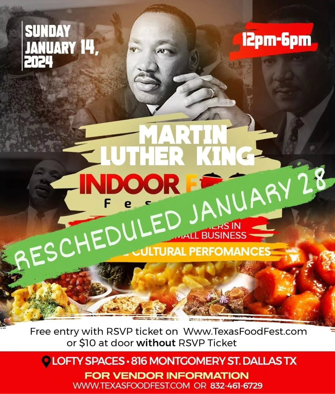 Martin Luther King Indoor Food Festival Dallas Free Press